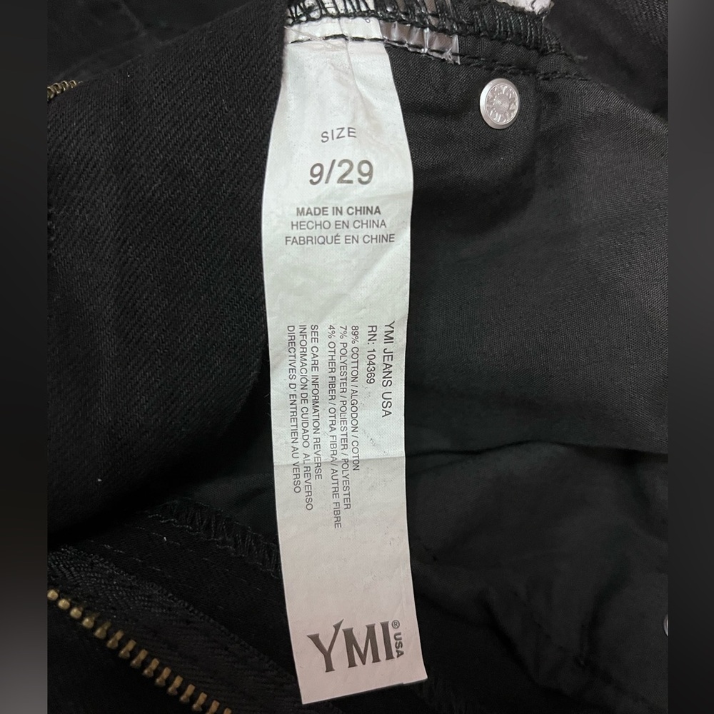 NWT YMI Dream Collection Wide Leg Denim Jeans Size 9/29 - Picture 13 of 16